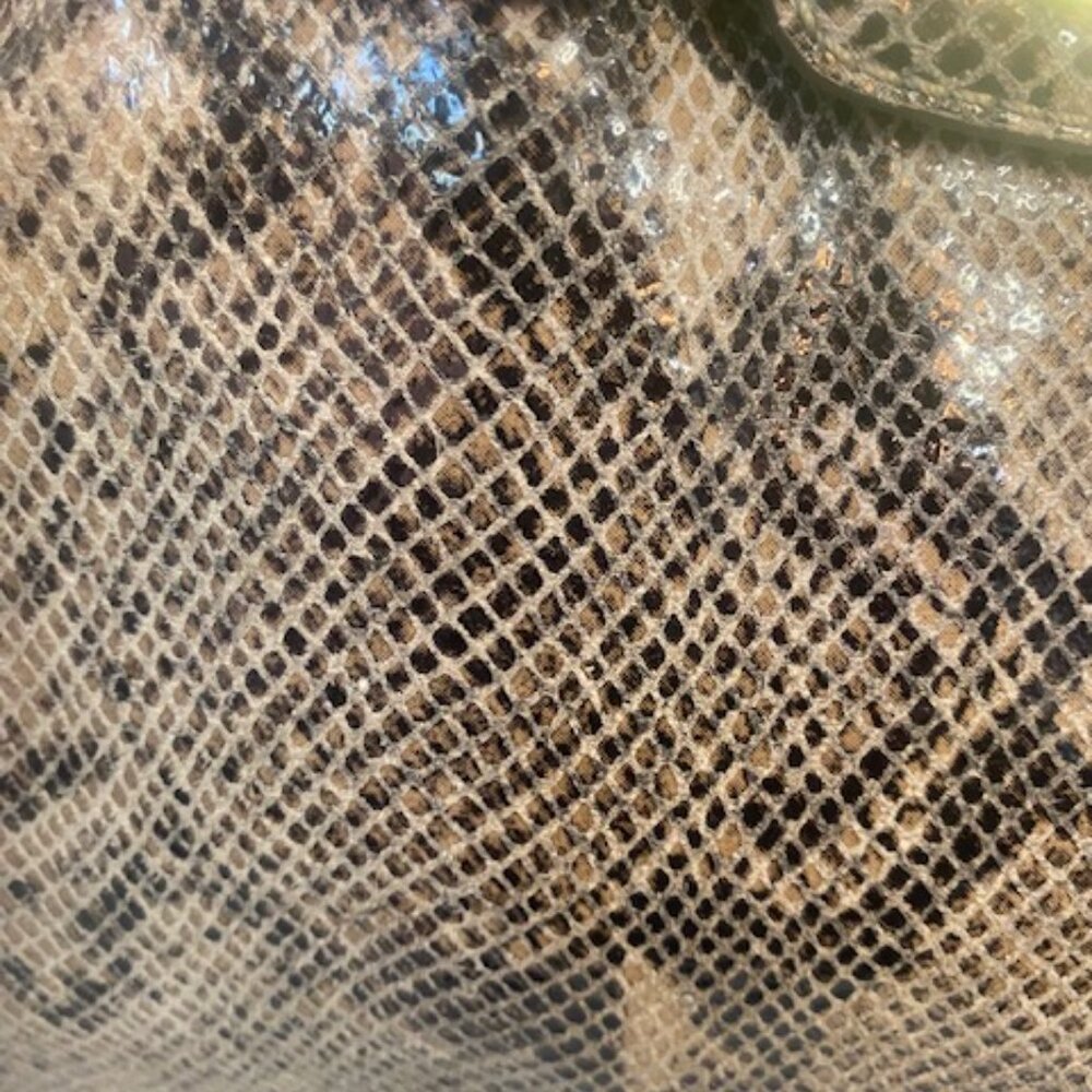 Michael Kors Michael Kors Hamilton Python-Embosse… - image 2